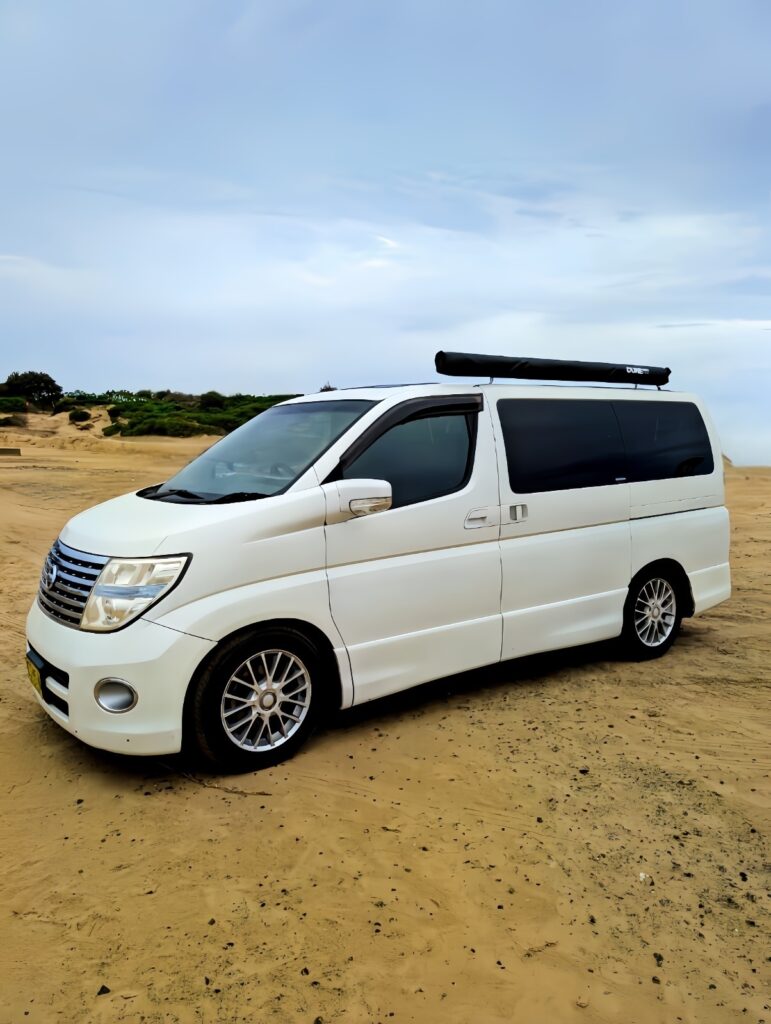 our campervan for hire from Sydney